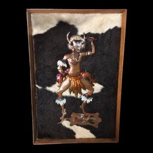 Embrace the Spirit of Nyasaland: Authentic African Warrior Copper Art